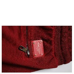 Maroon Rip Style Bermuda Sweatshorts Shorts