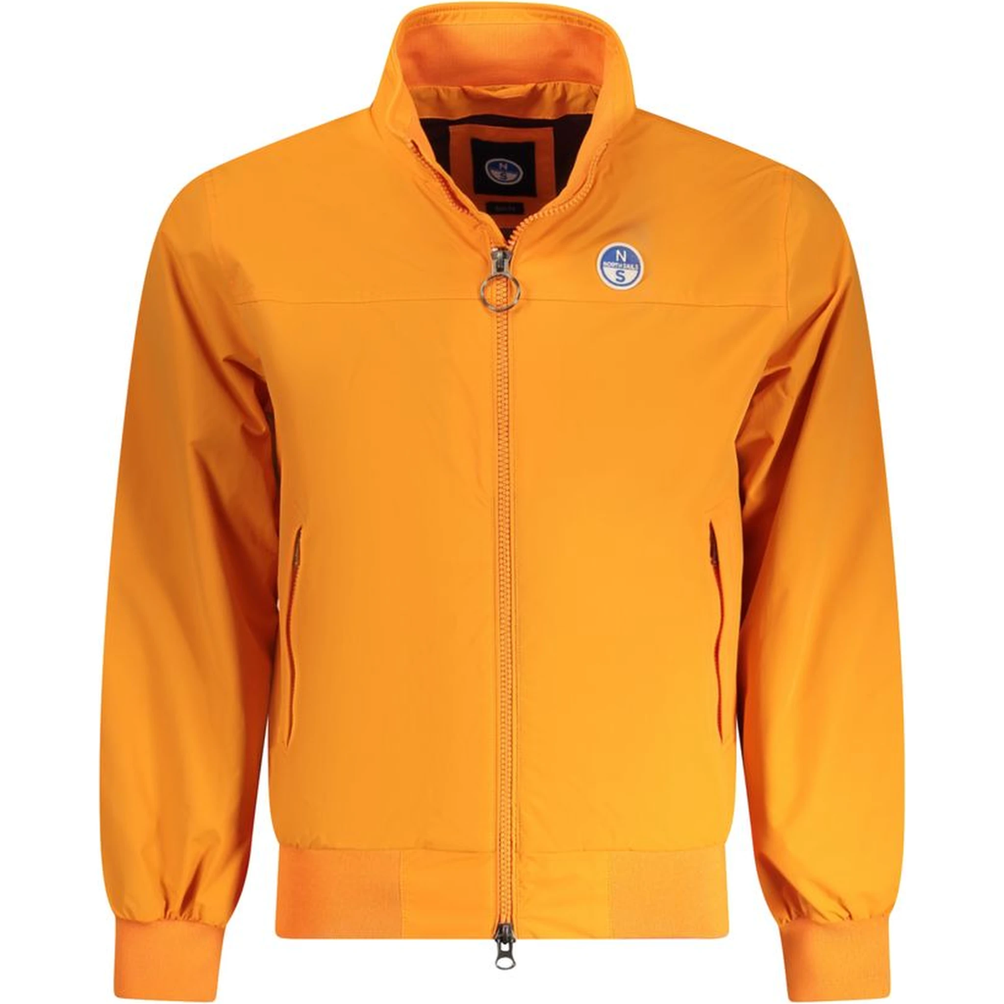 Orange Polyamide Jackets & Coat