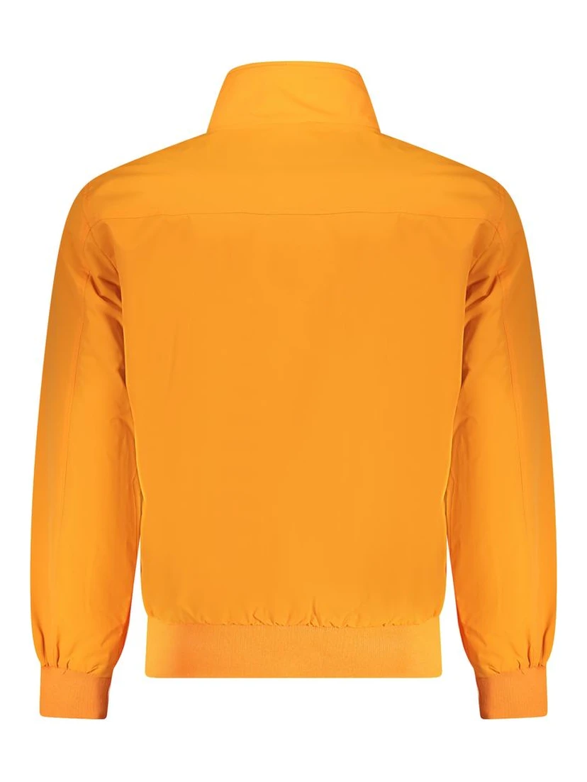 Orange Polyamide Jackets & Coat