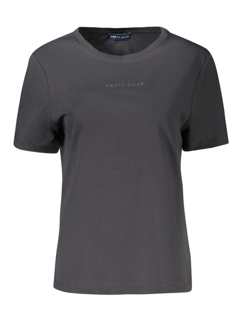 Black Cotton T-Shirt