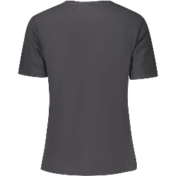 Black Cotton T-Shirt