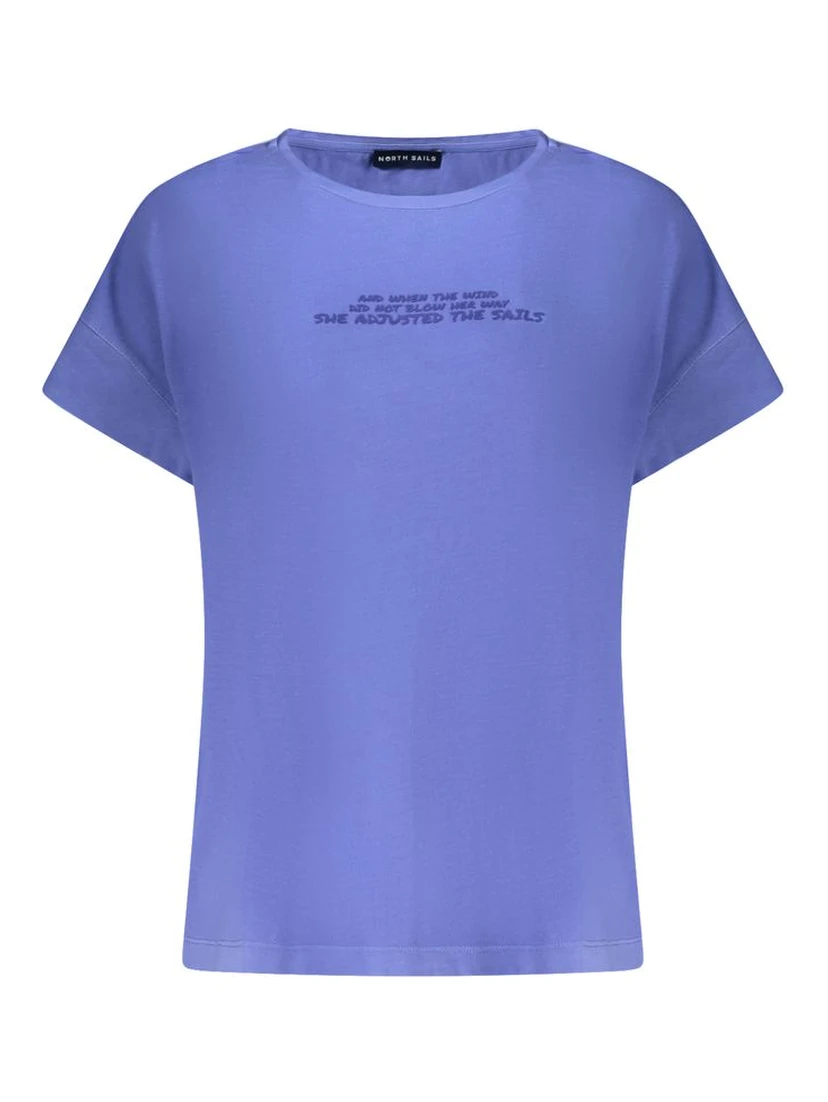Blue Cotton T-Shirt