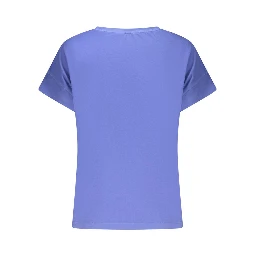 Blue Cotton T-Shirt