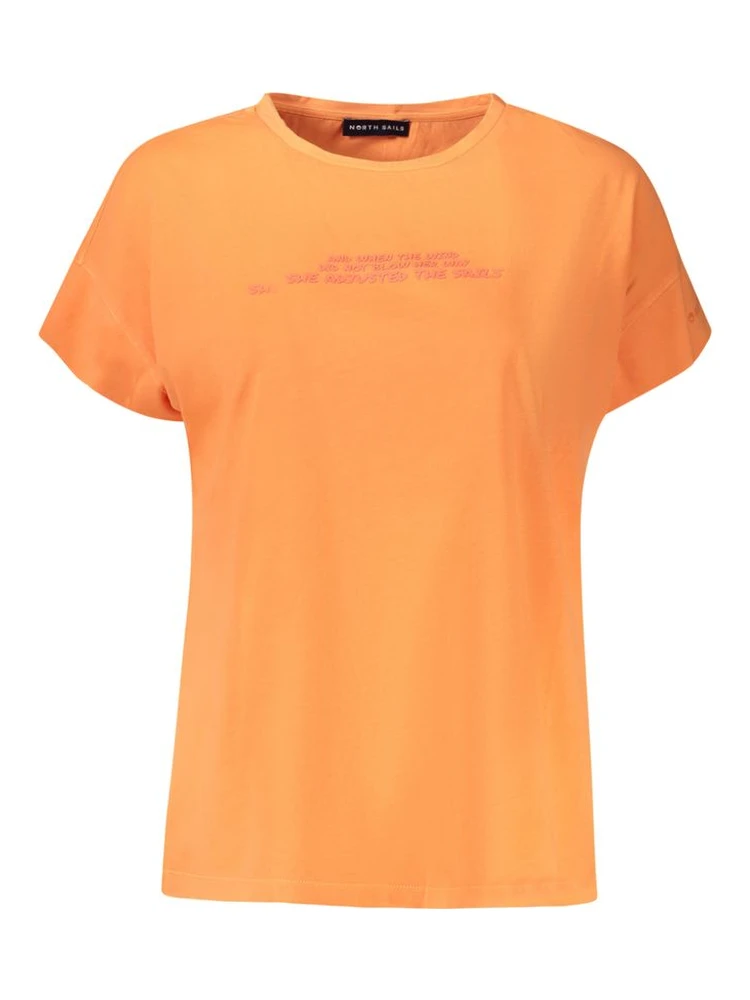 Orange Cotton T-Shirt