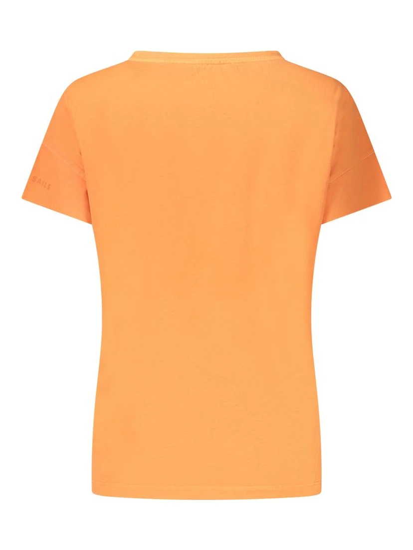 تيشيرت قطني برتقالي