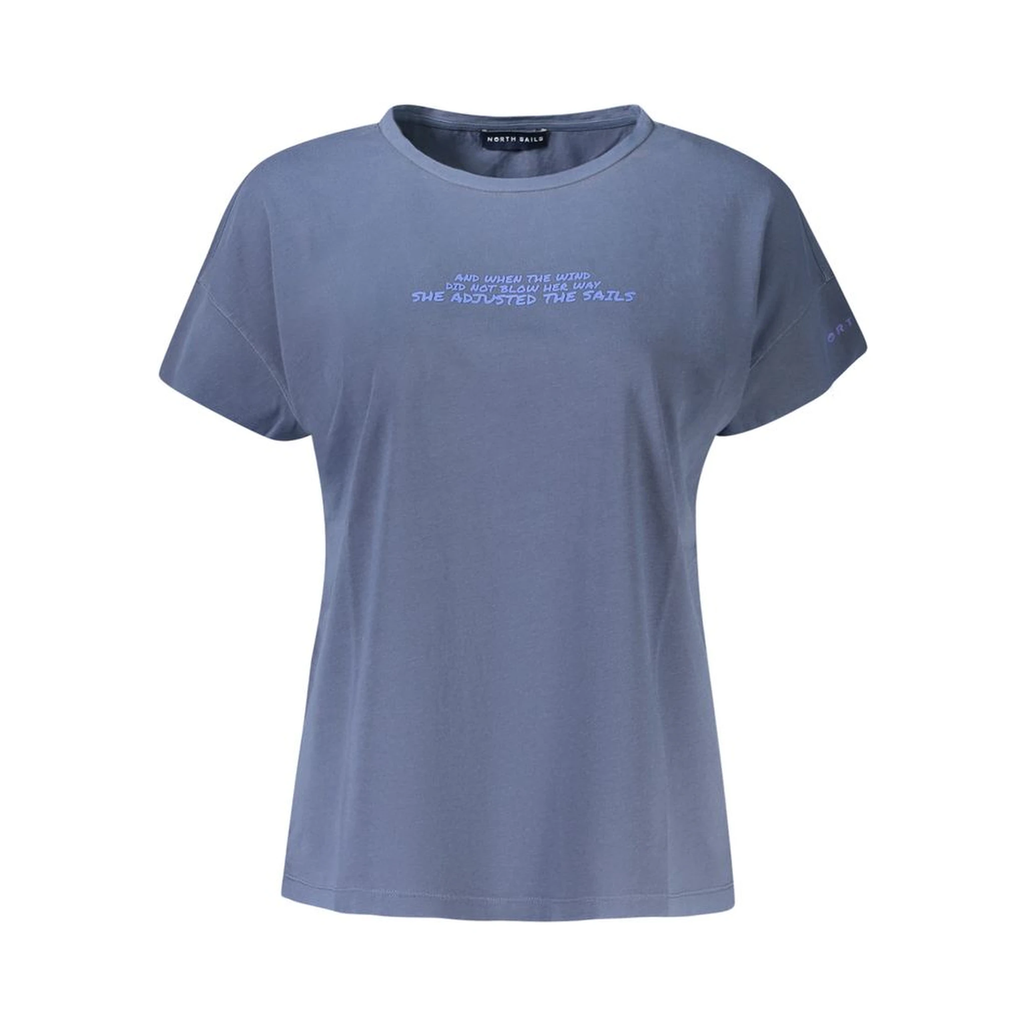 Blue Cotton T-Shirt