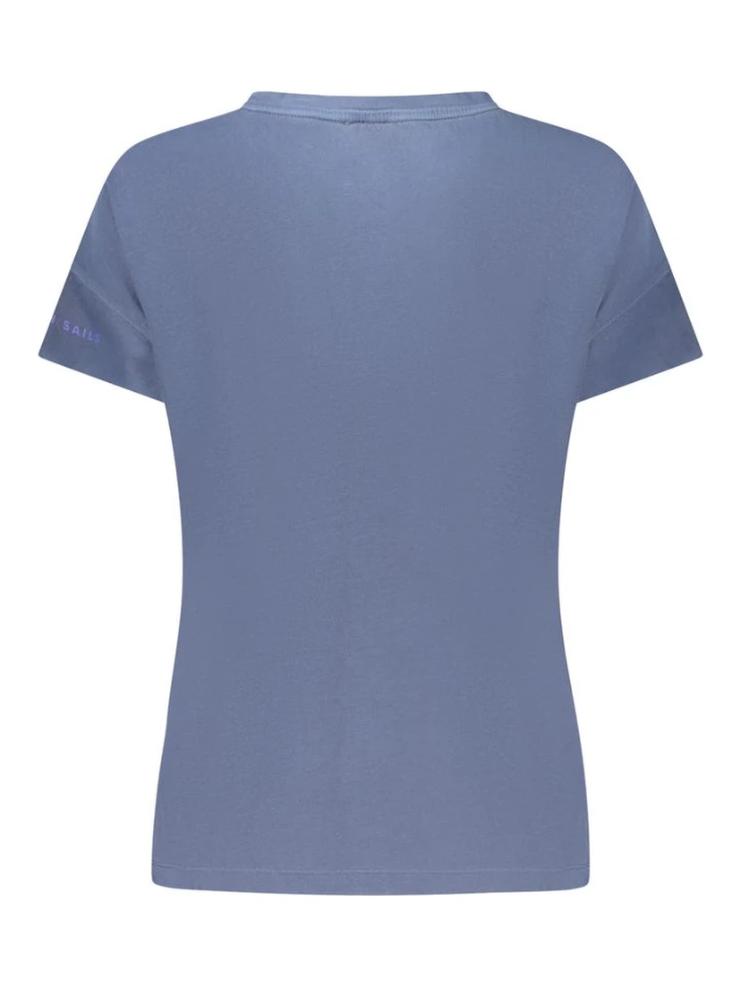Blue Cotton T-Shirt