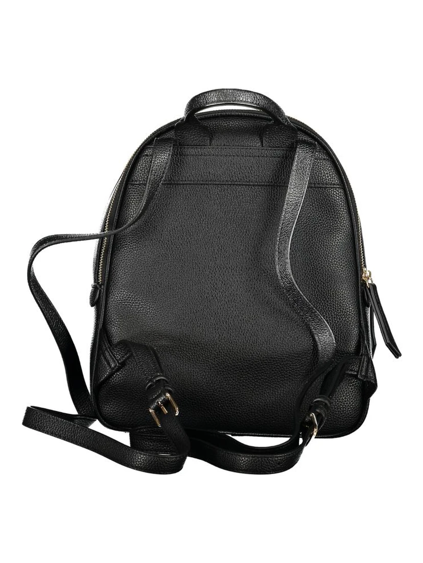 Black Polyethylene Backpack