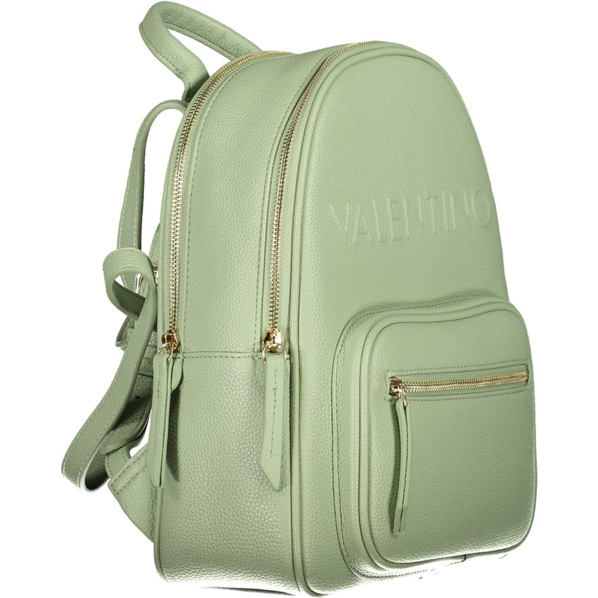 Green Polyethylene Backpack