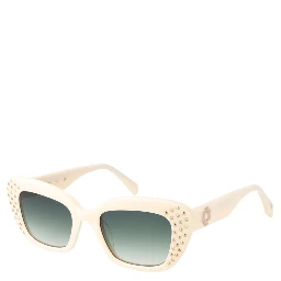 Cream Acetate Sunglasses