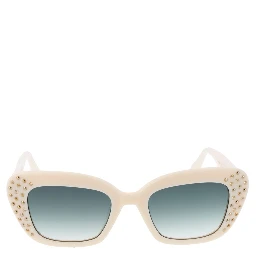 Cream Acetate Sunglasses