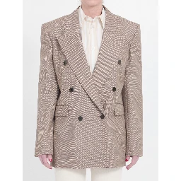 Wool double-breasted jacket