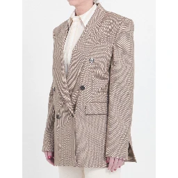 Wool double-breasted jacket