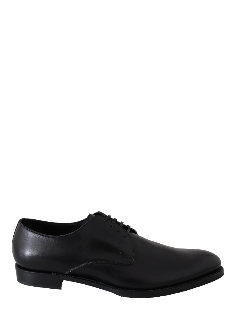 Black Leather SARTORIA Hand Made Shoes