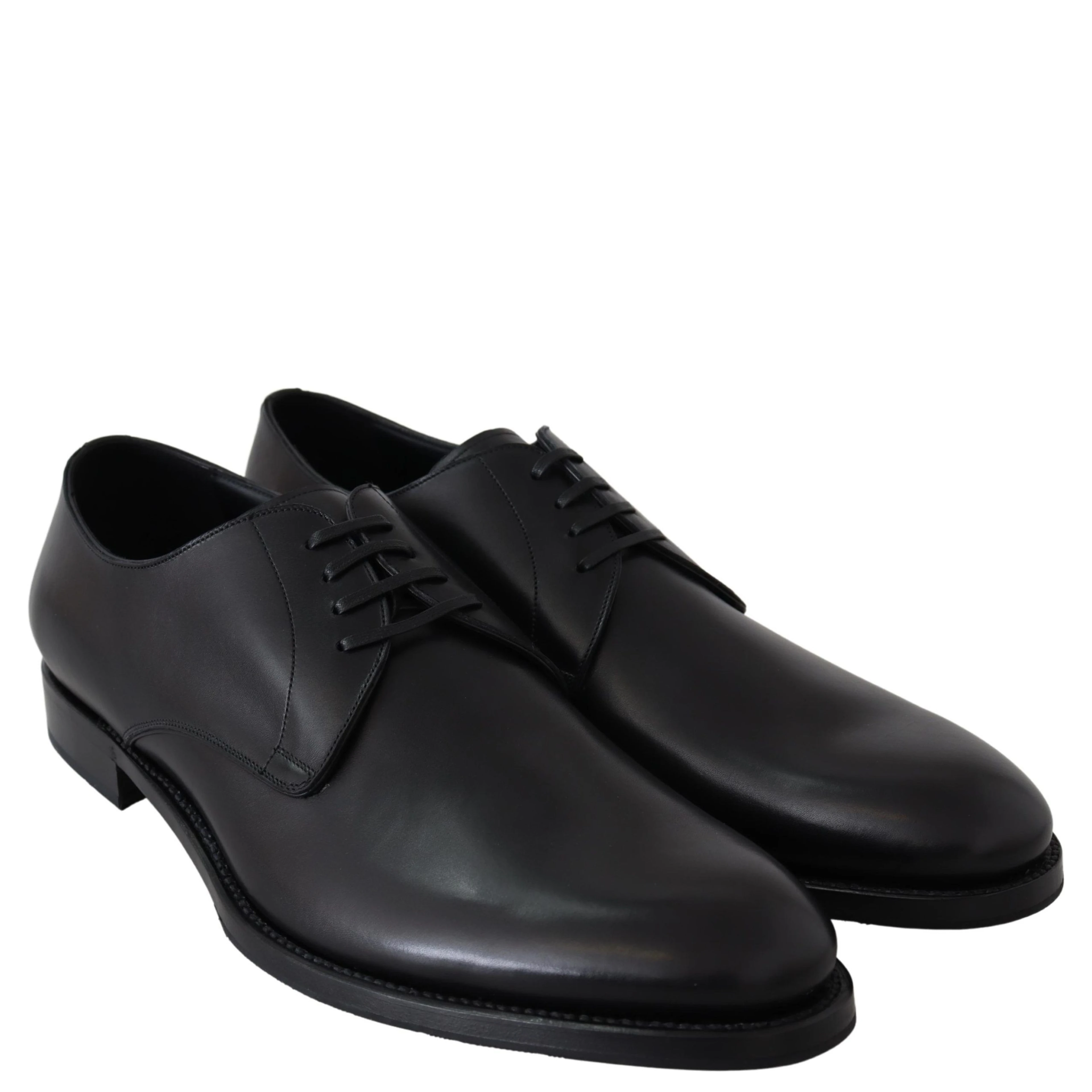 Black Leather SARTORIA Hand Made Shoes