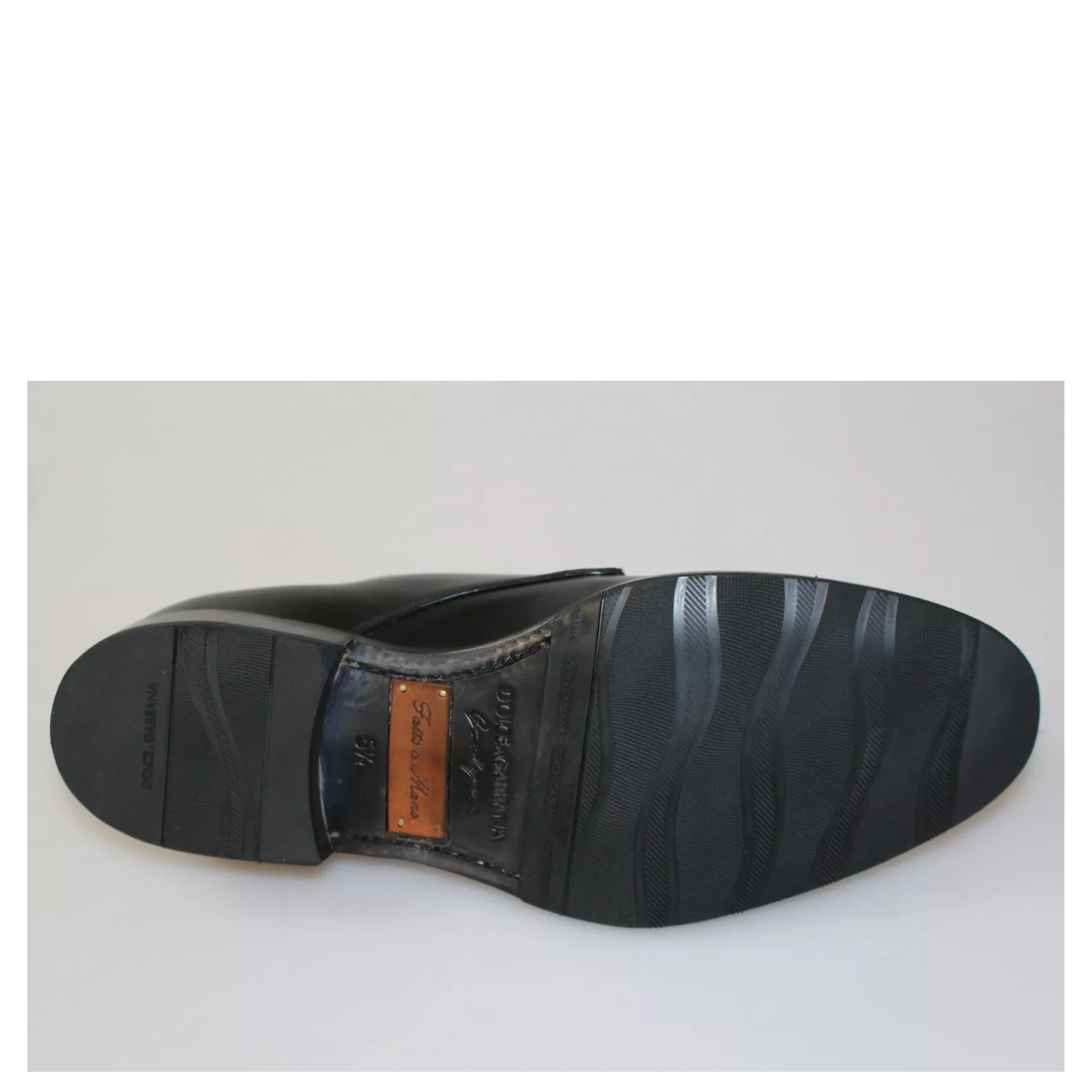 Black Leather SARTORIA Hand Made Shoes