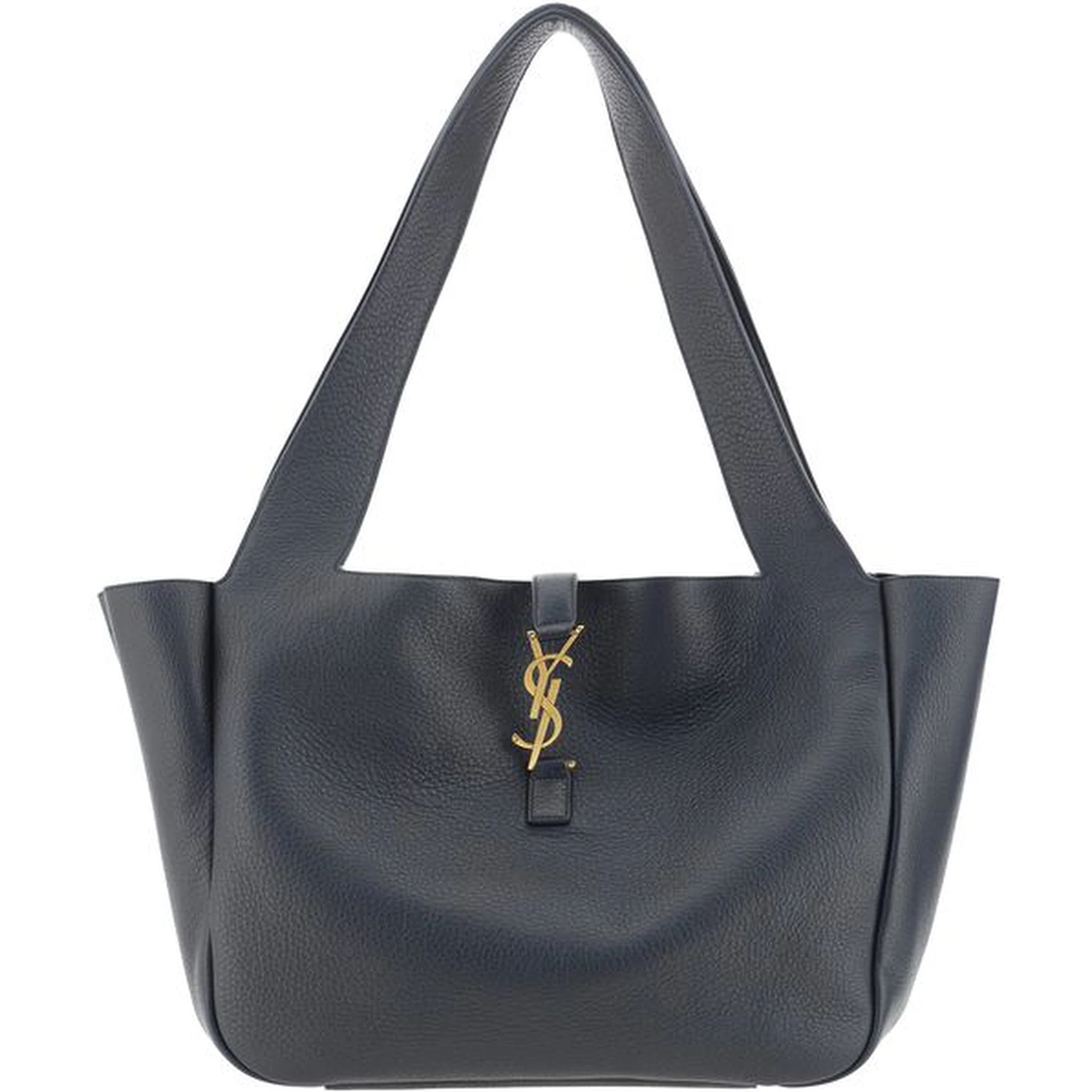Black Leather Shoulder Bag