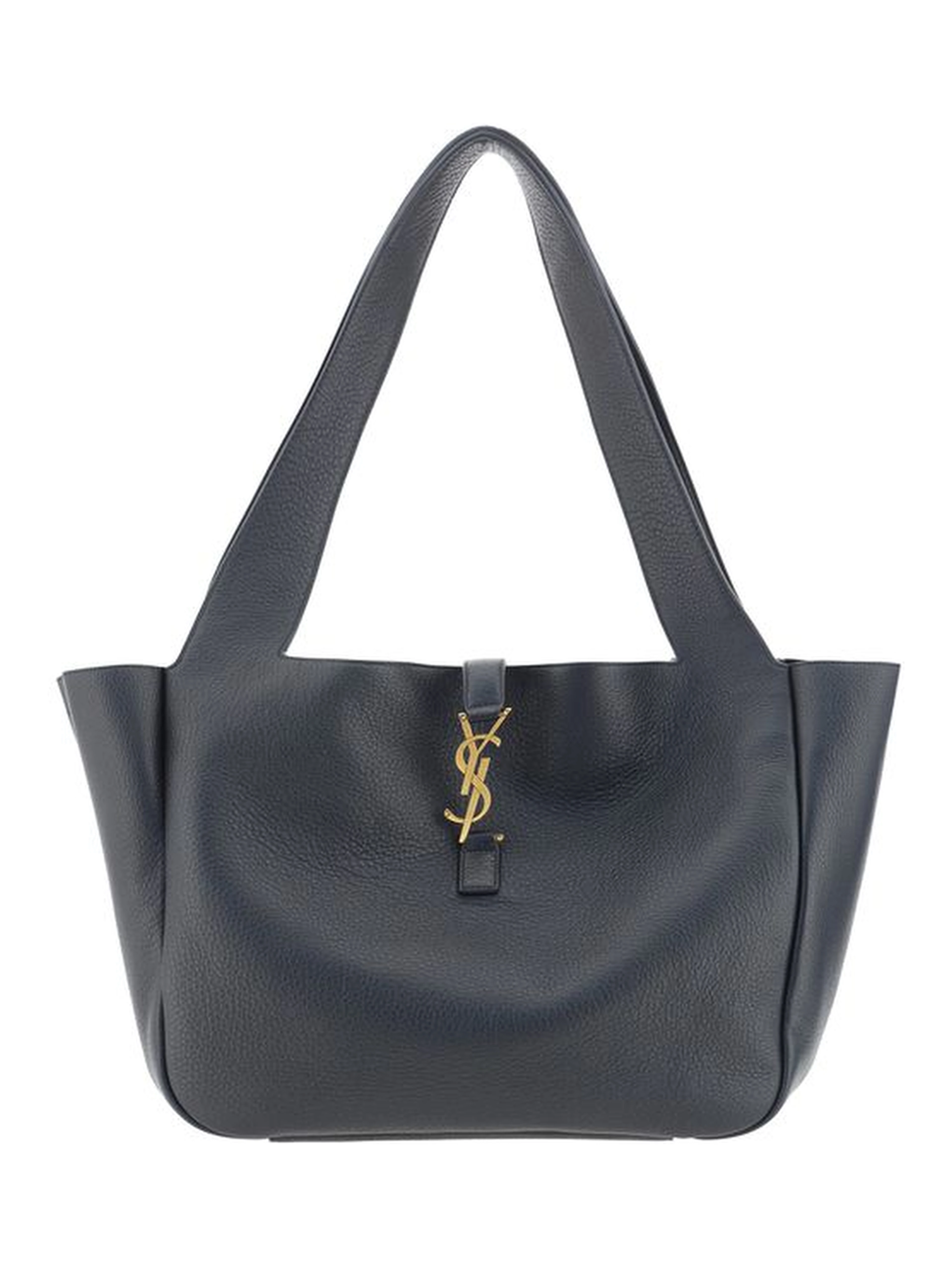 Black Leather Shoulder Bag