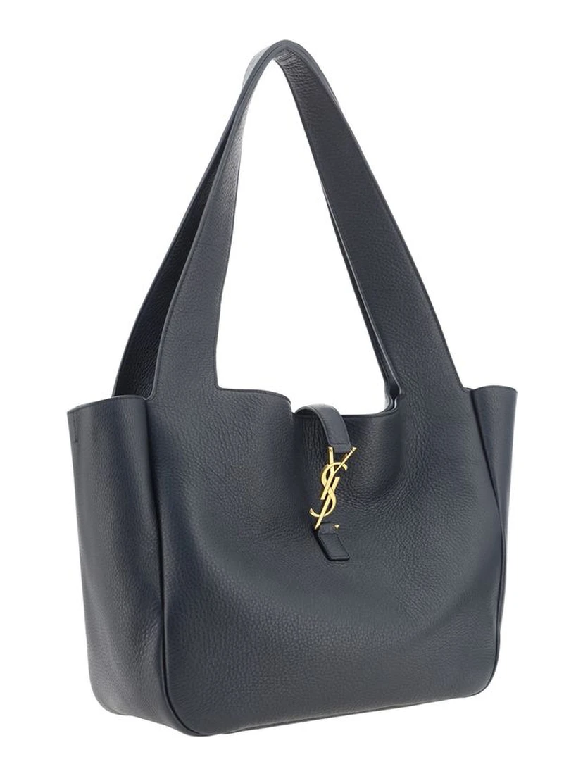 Black Leather Shoulder Bag