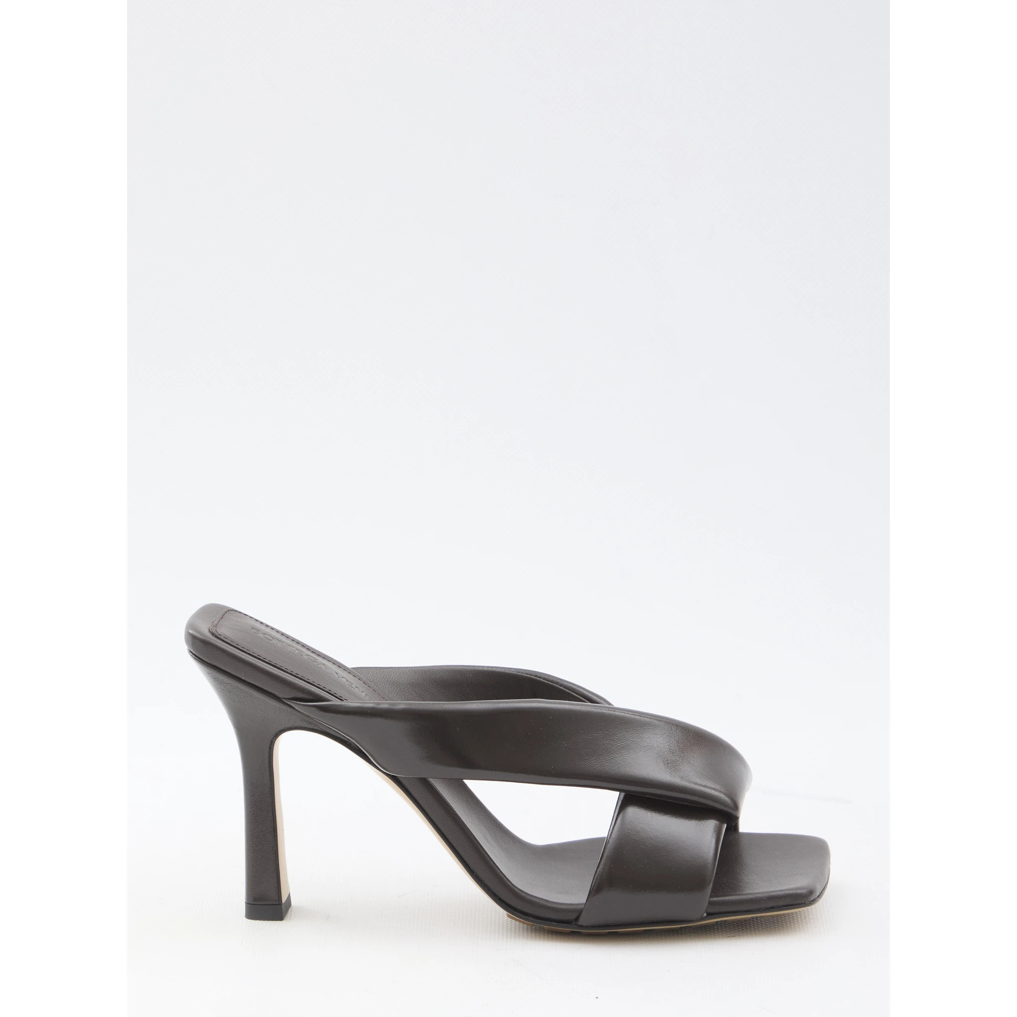Brown Riva mule sandals
