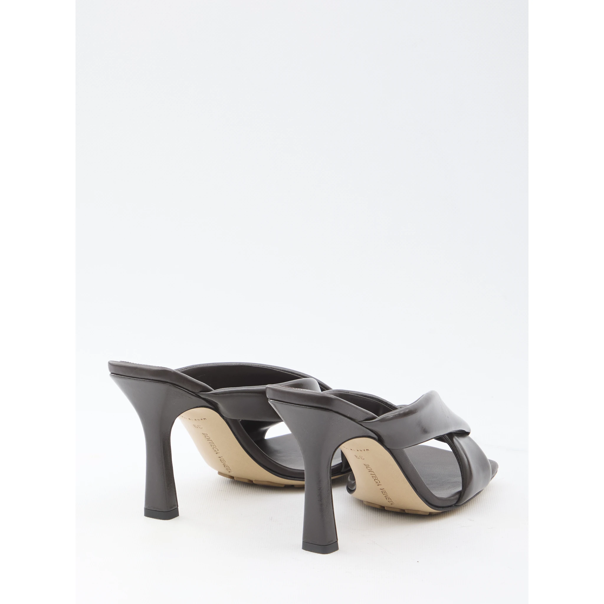 Brown Riva mule sandals