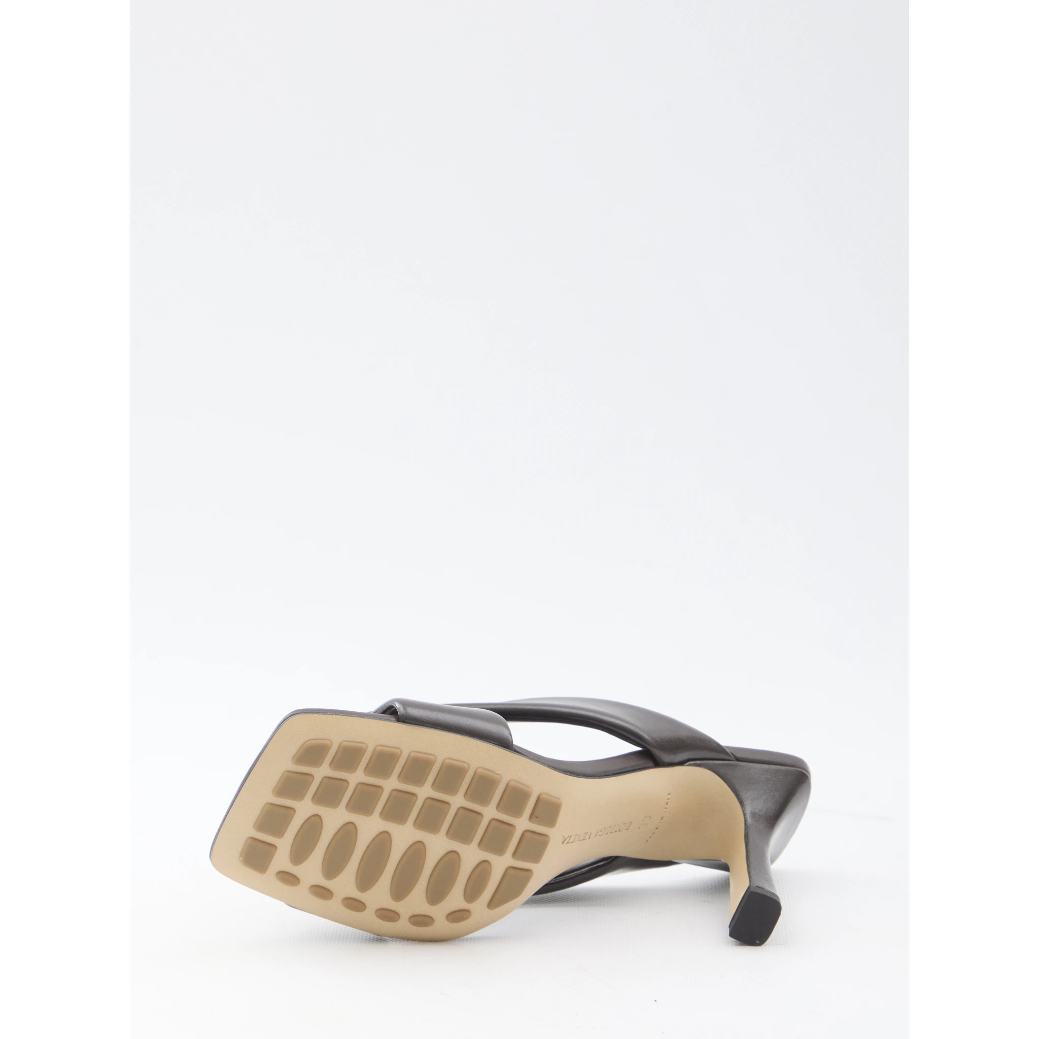 Brown Riva mule sandals