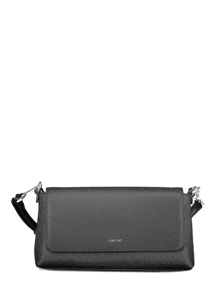 Black Polyester Handbag
