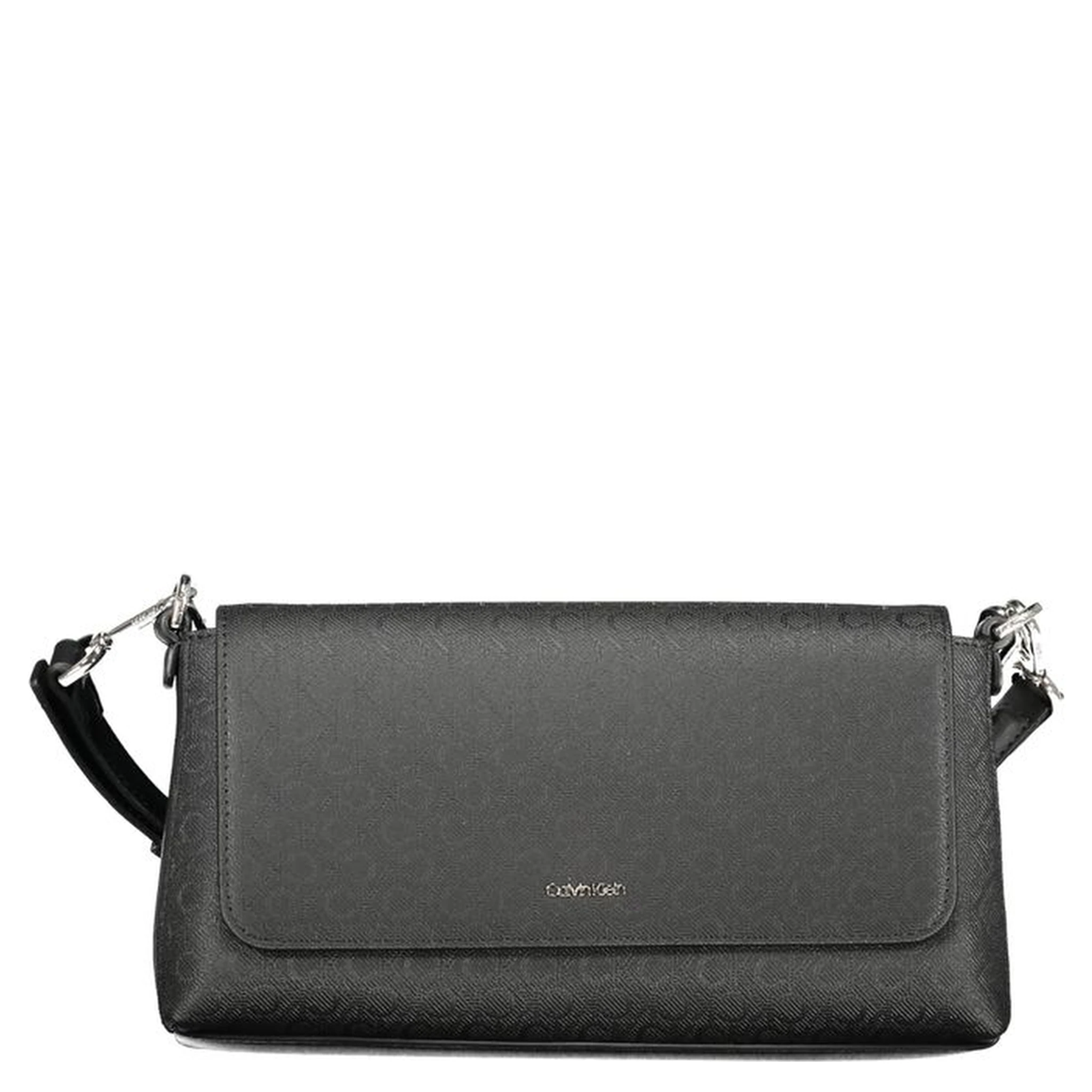 Black Polyester Handbag