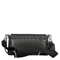 Black Polyester Handbag