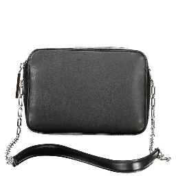 Black Polyester Handbag