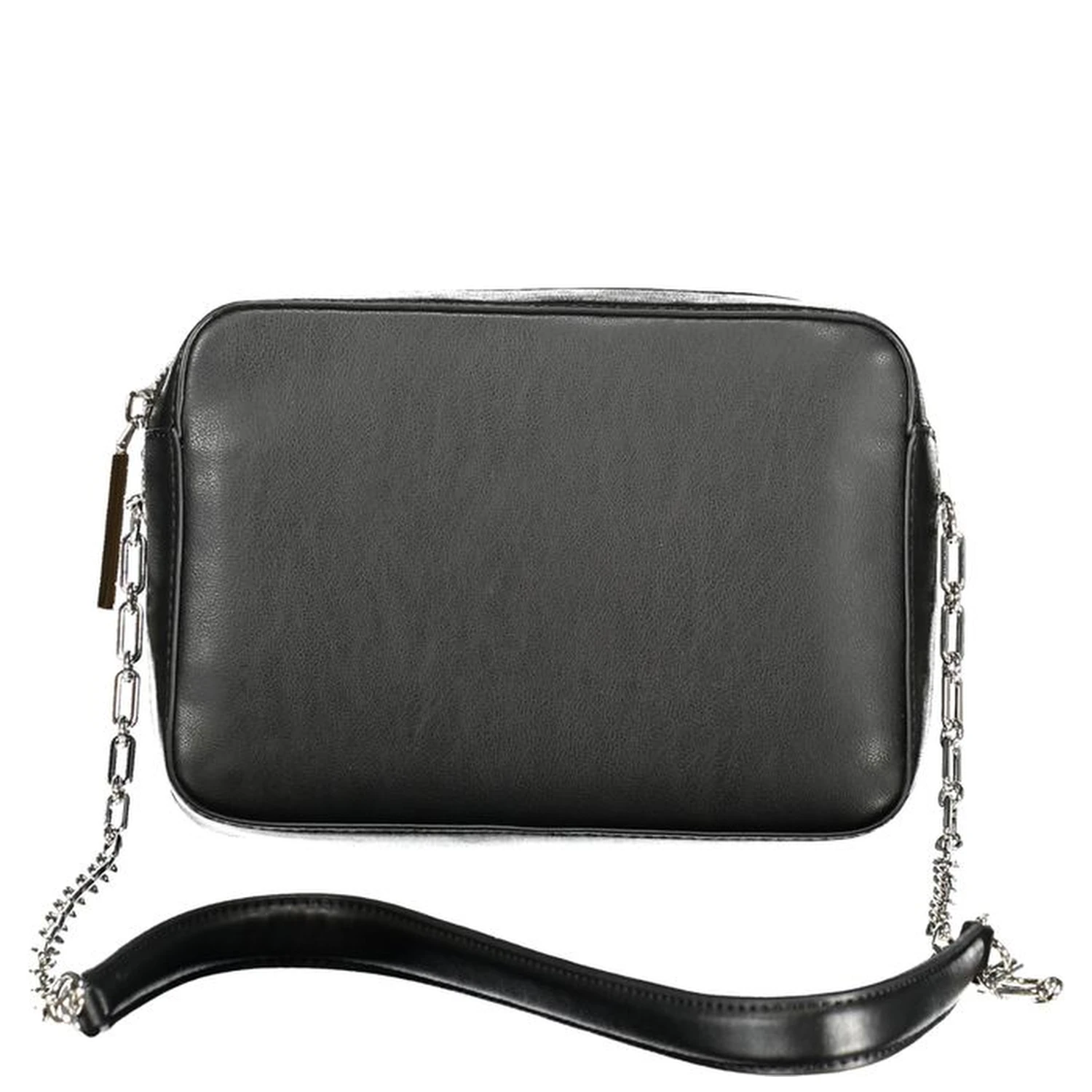Black Polyester Handbag