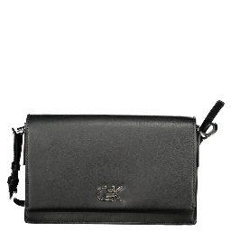 Black Polyester Handbag