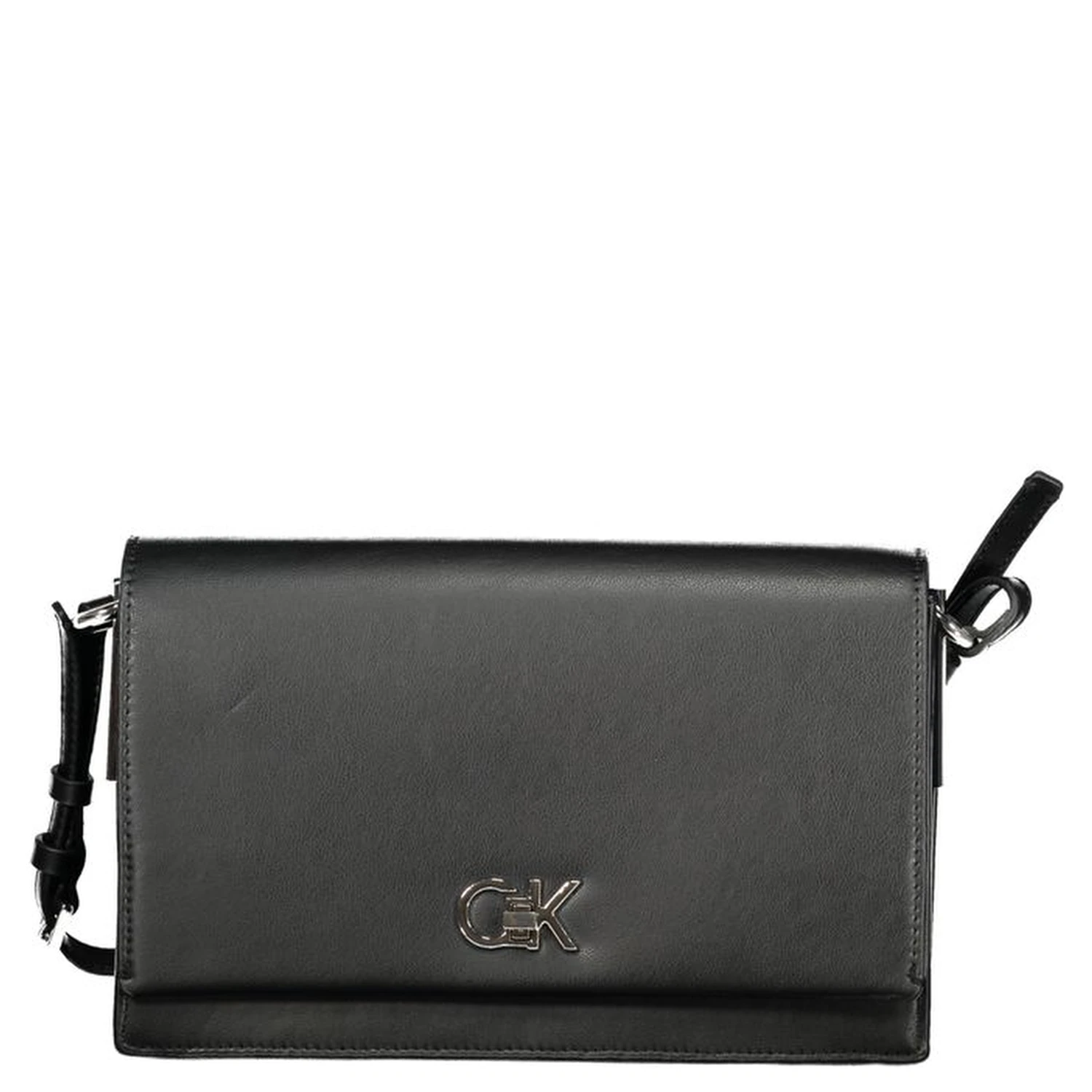 Black Polyester Handbag