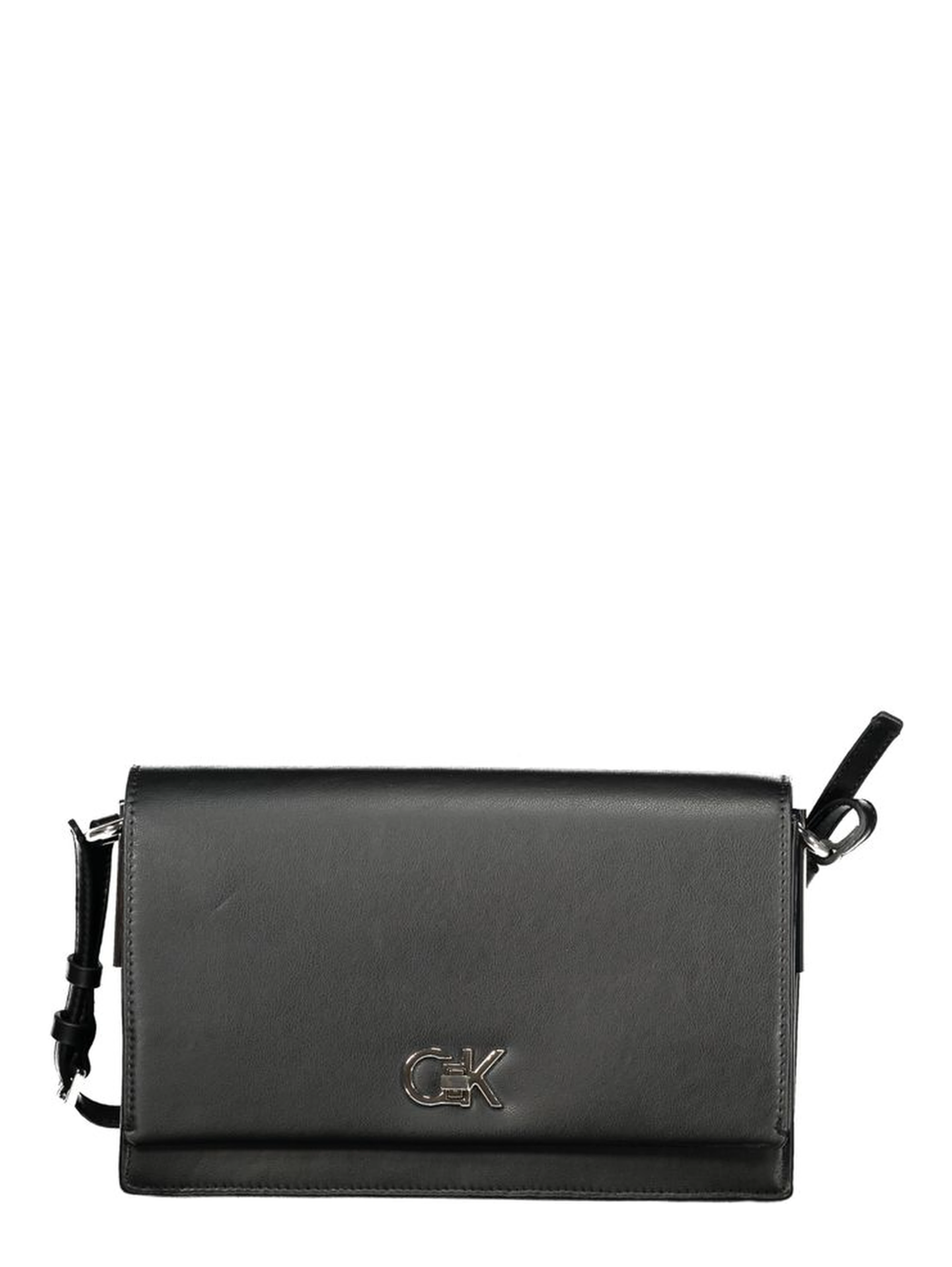 Black Polyester Handbag