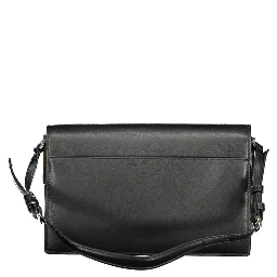 Black Polyester Handbag