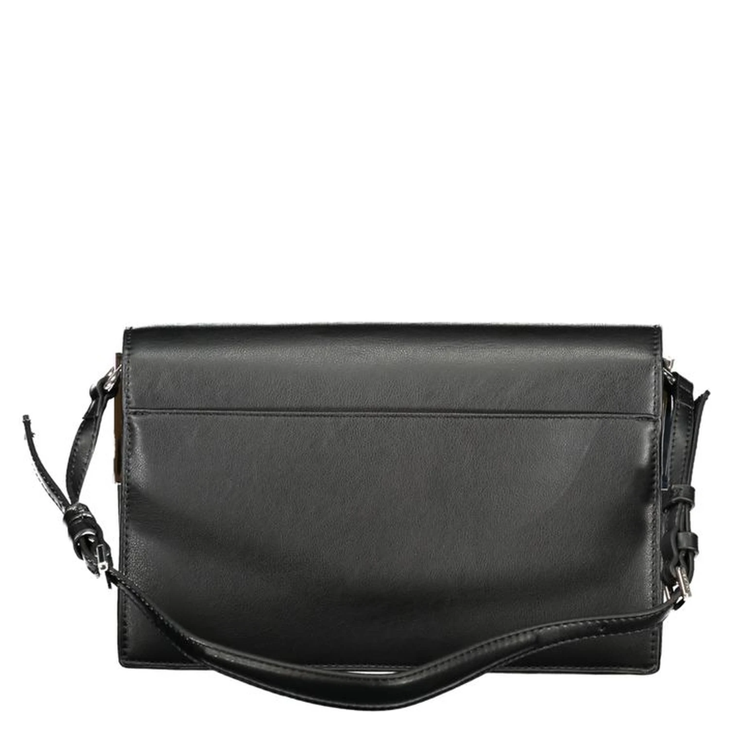 Black Polyester Handbag