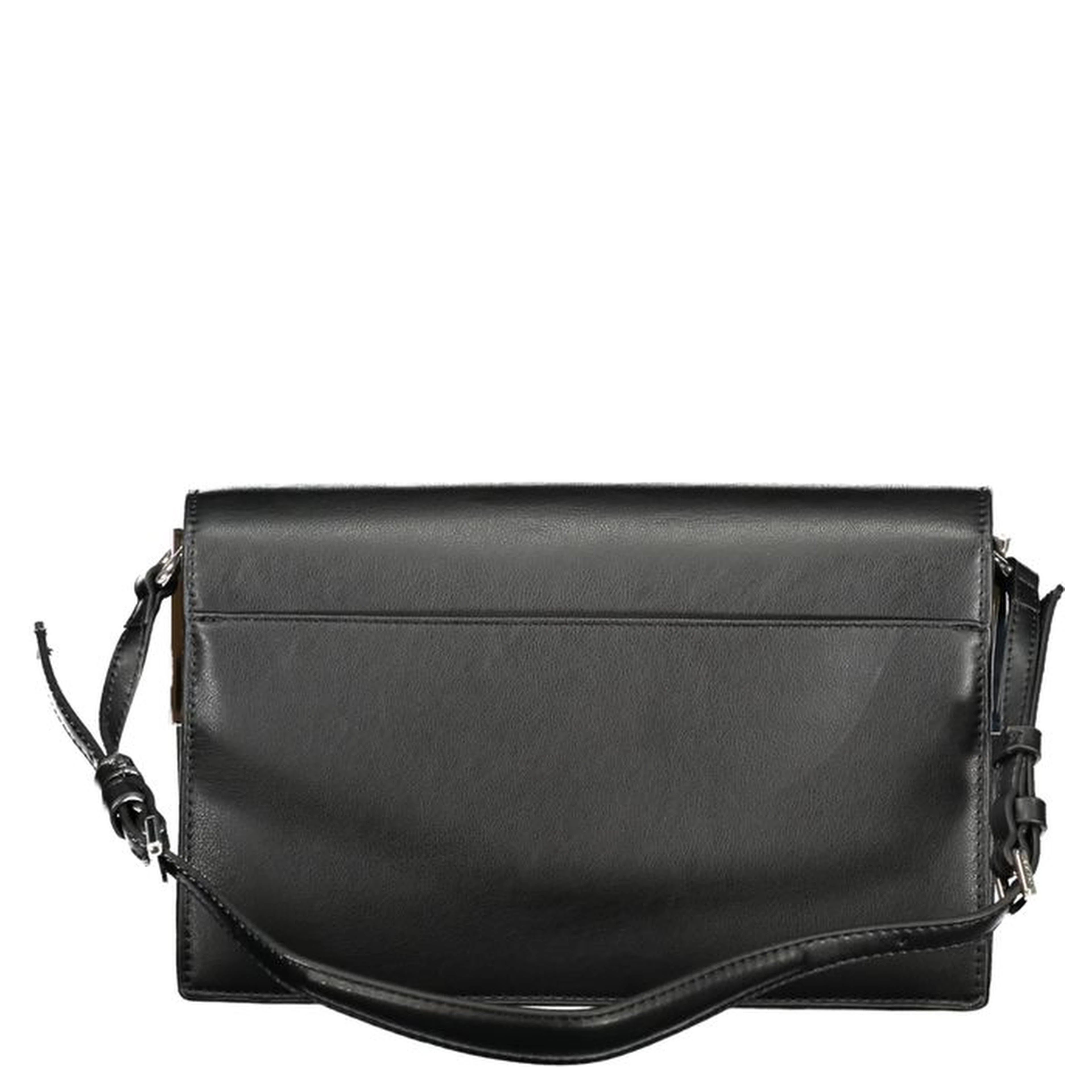 Black Polyester Handbag