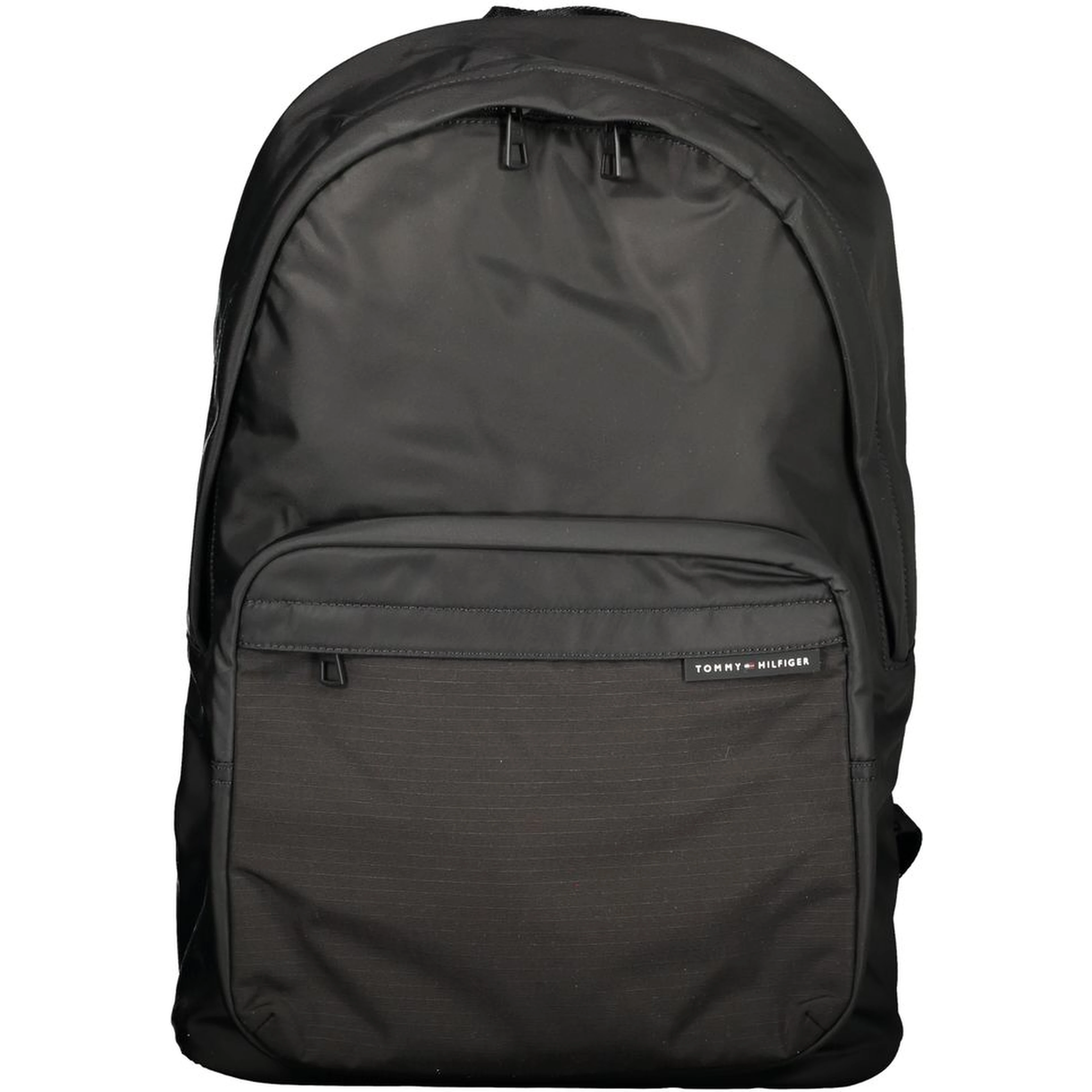 Black Polyester Backpack