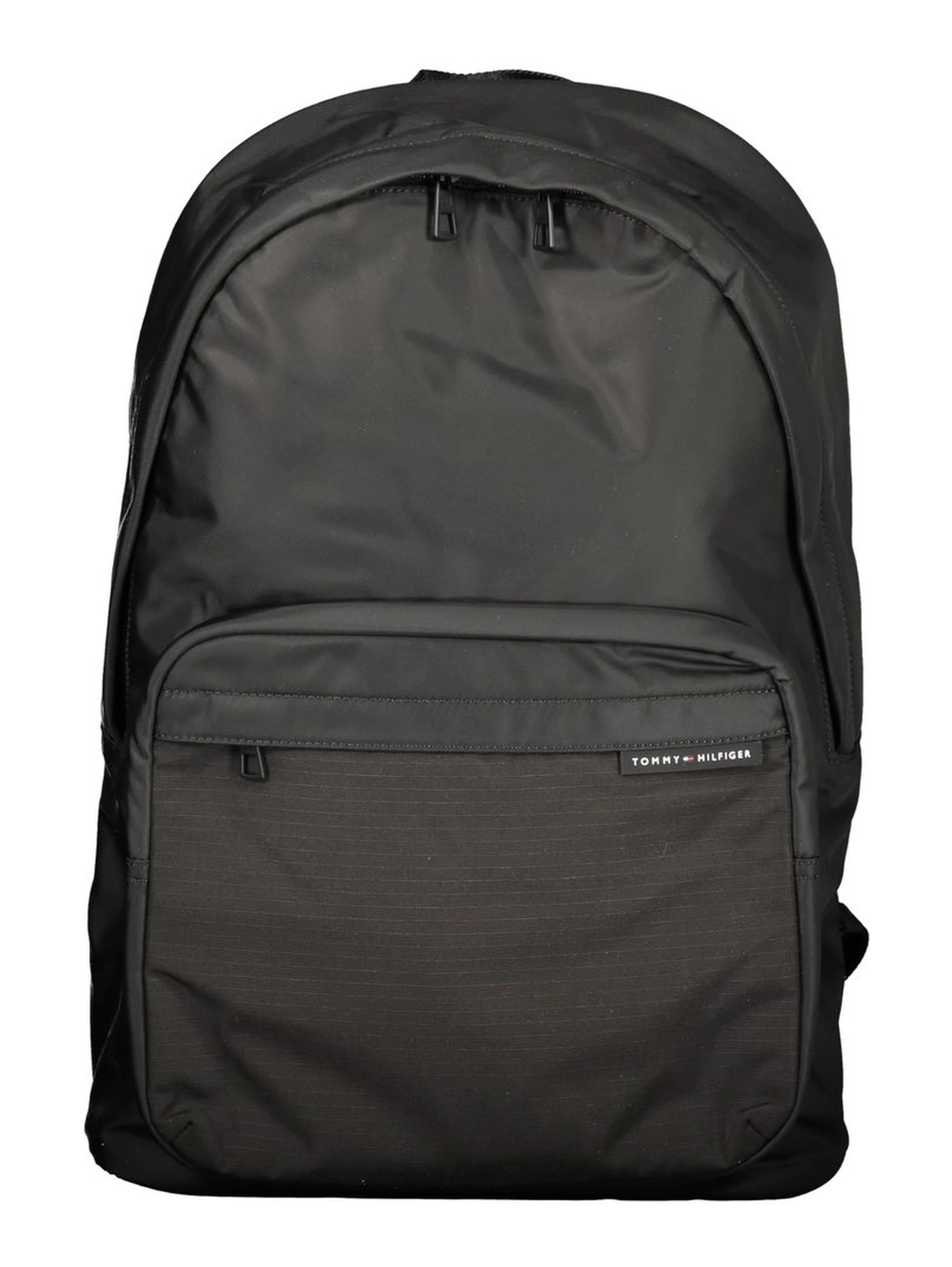 Black Polyester Backpack