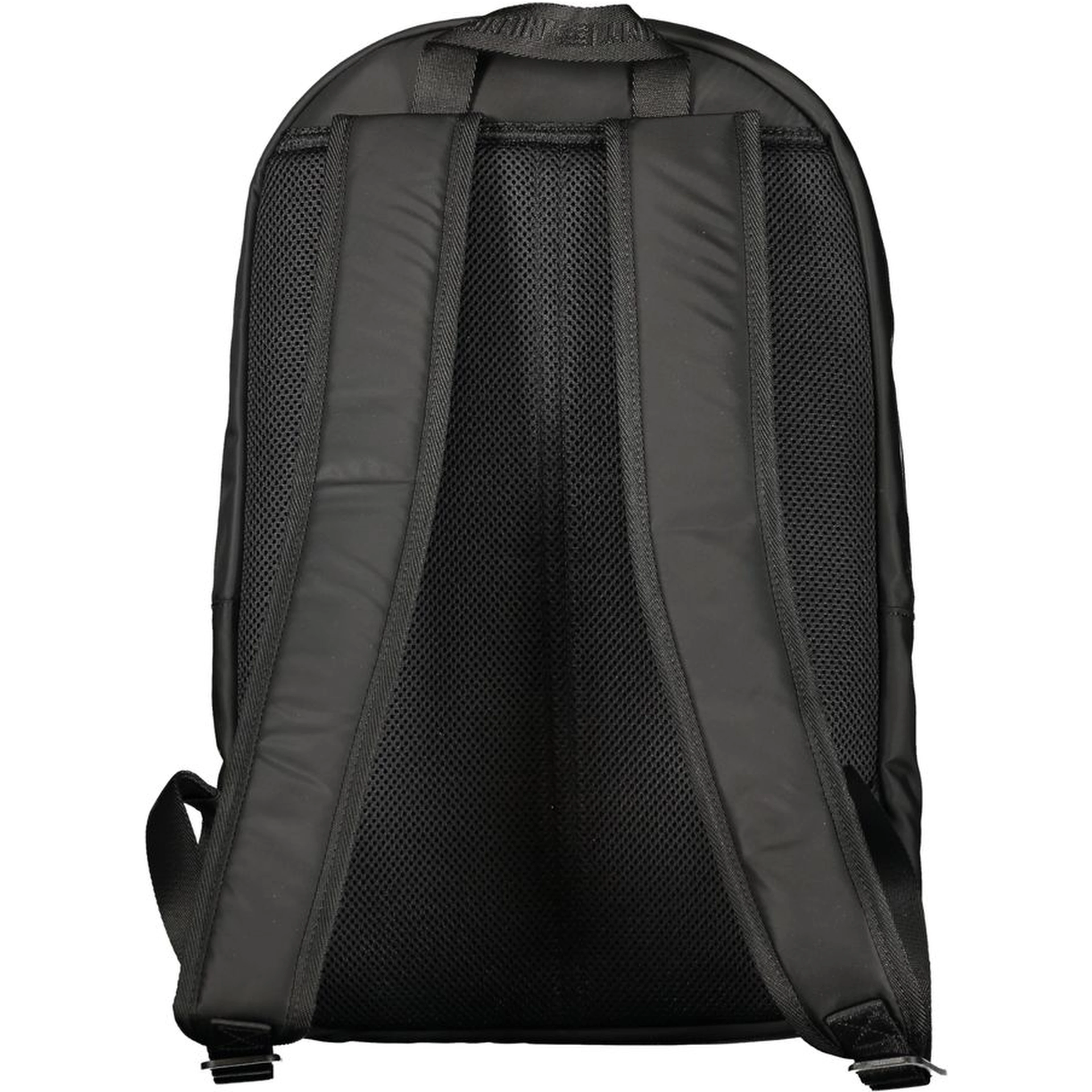Black Polyester Backpack