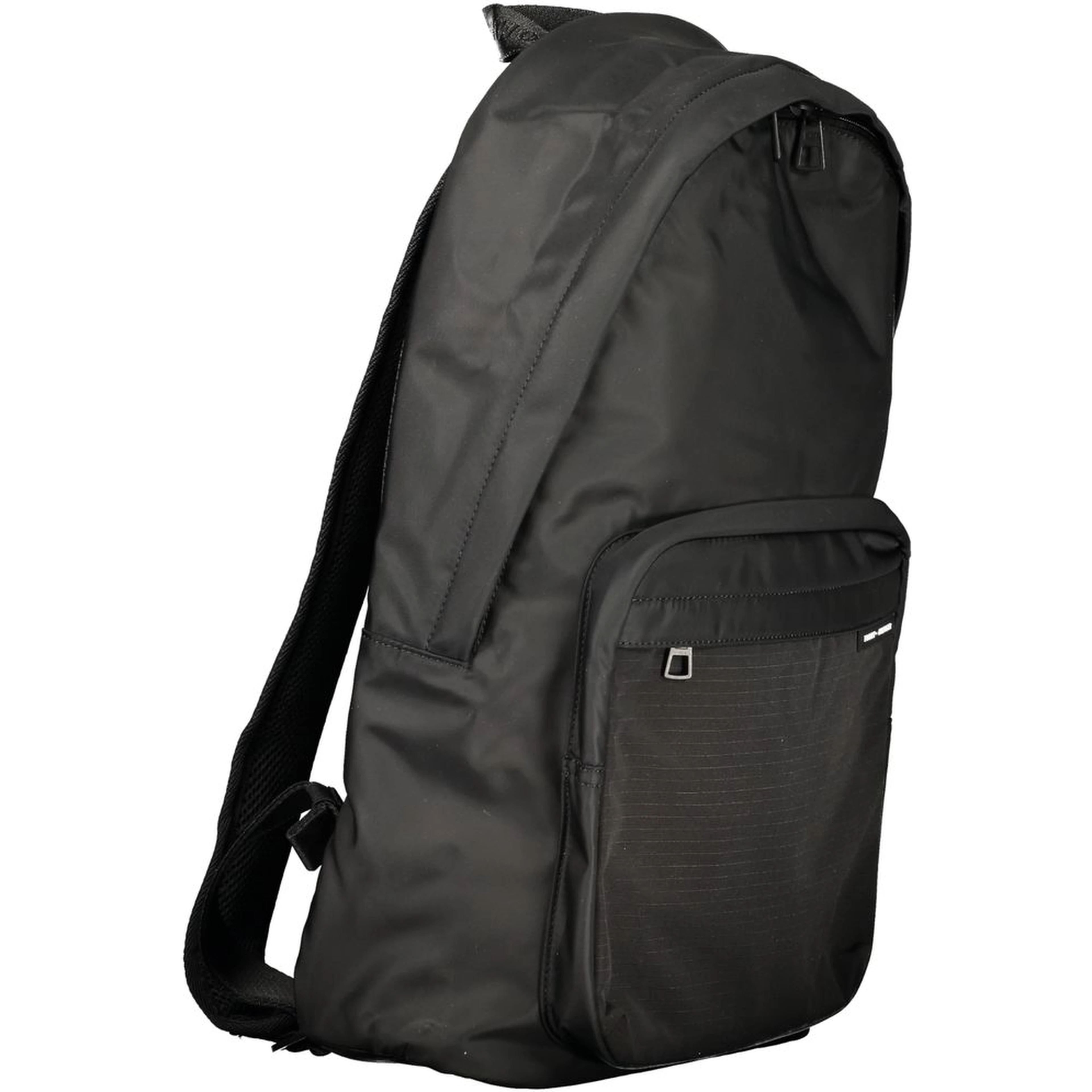 Black Polyester Backpack
