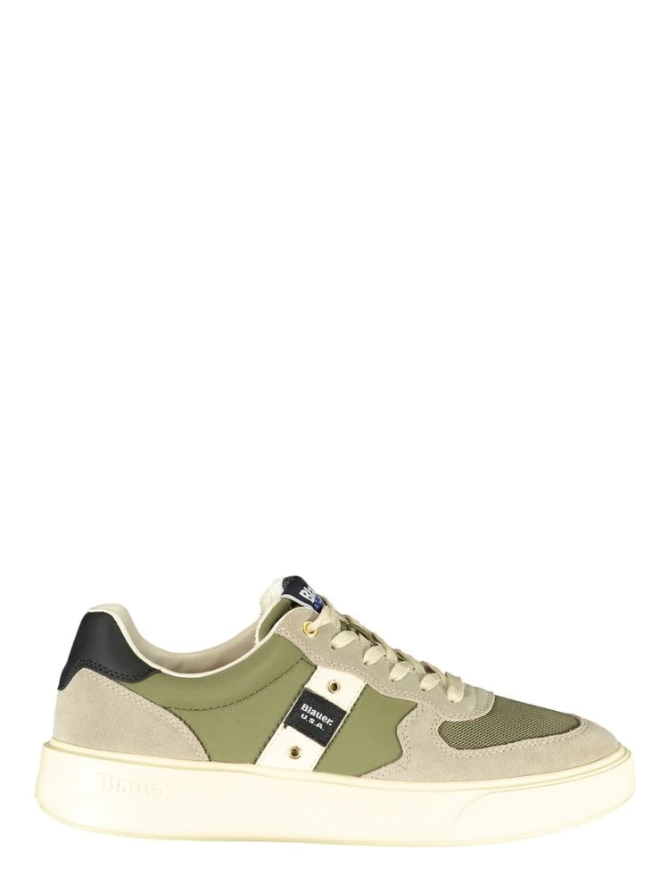 Green Polyester Sneaker
