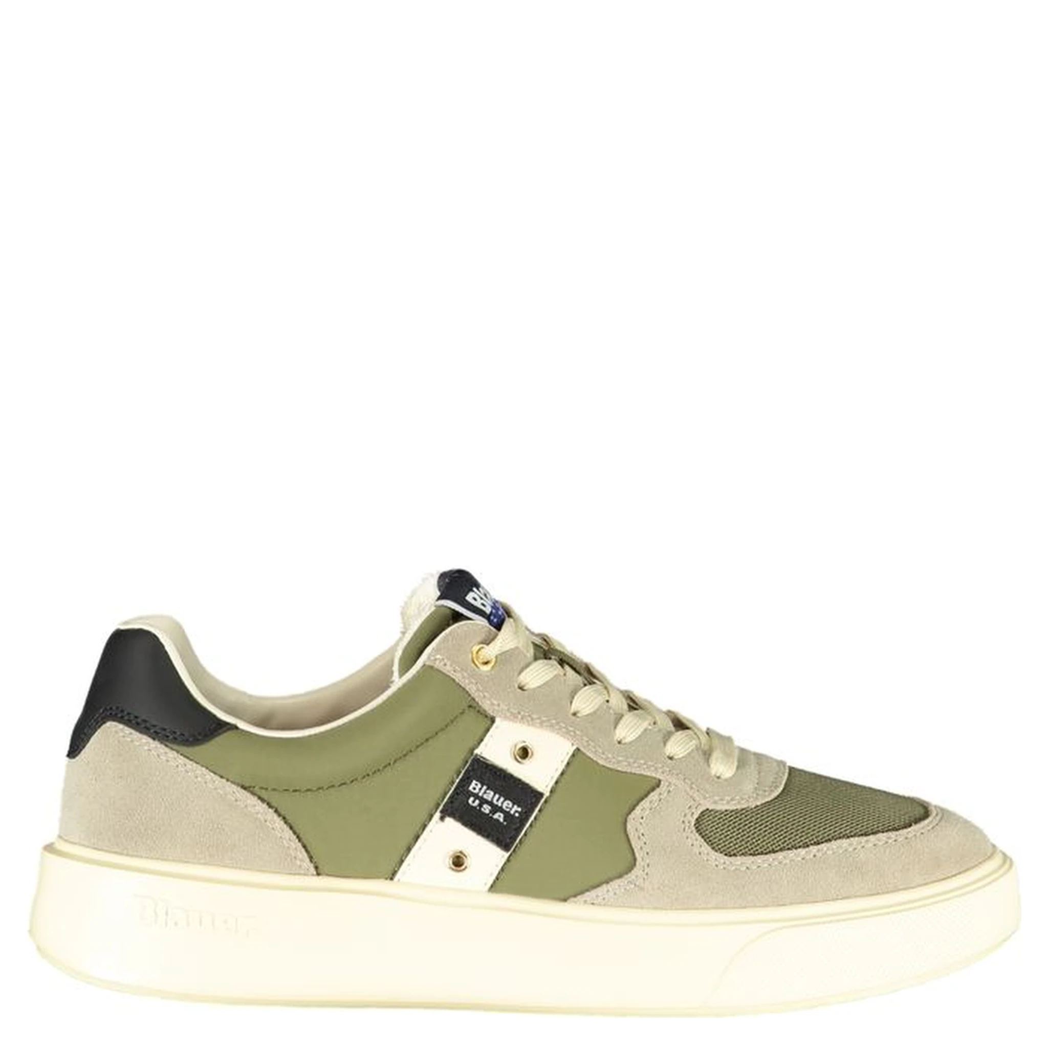 Green Polyester Sneaker