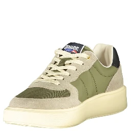 Green Polyester Sneaker