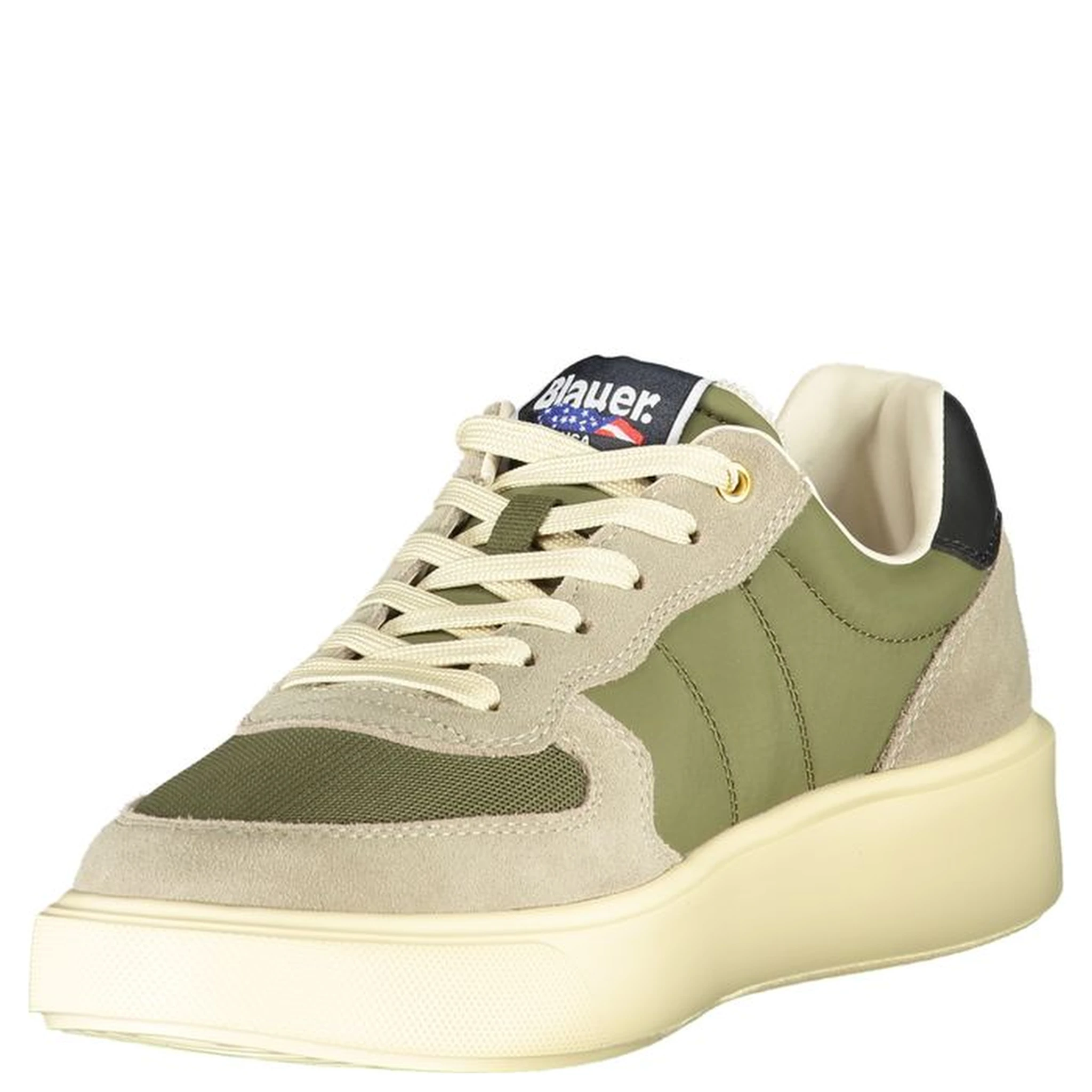 Green Polyester Sneaker