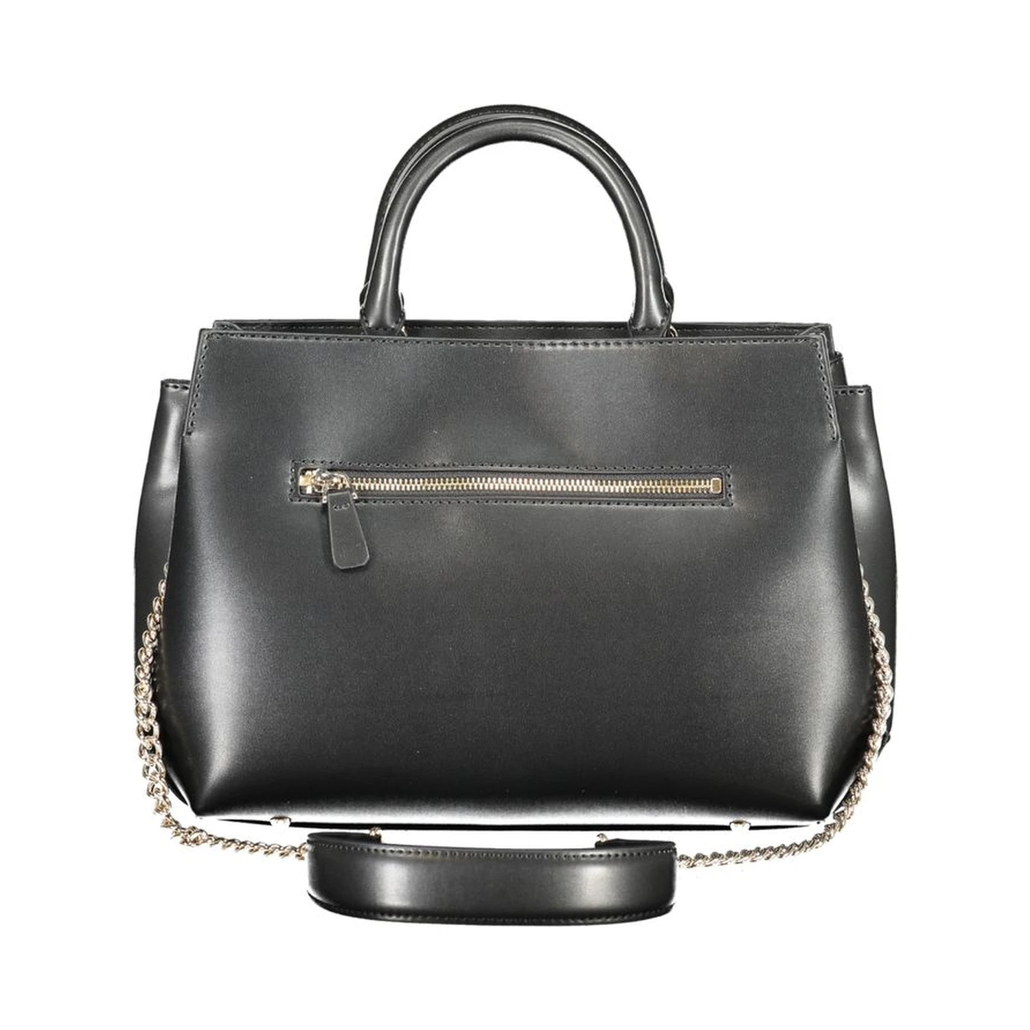 حقيبة يد من البولي إيثيلين الأسود