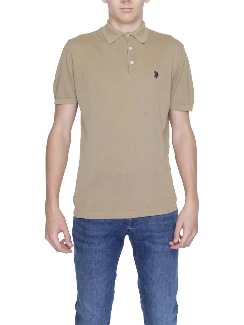 Beige Denim Shirt