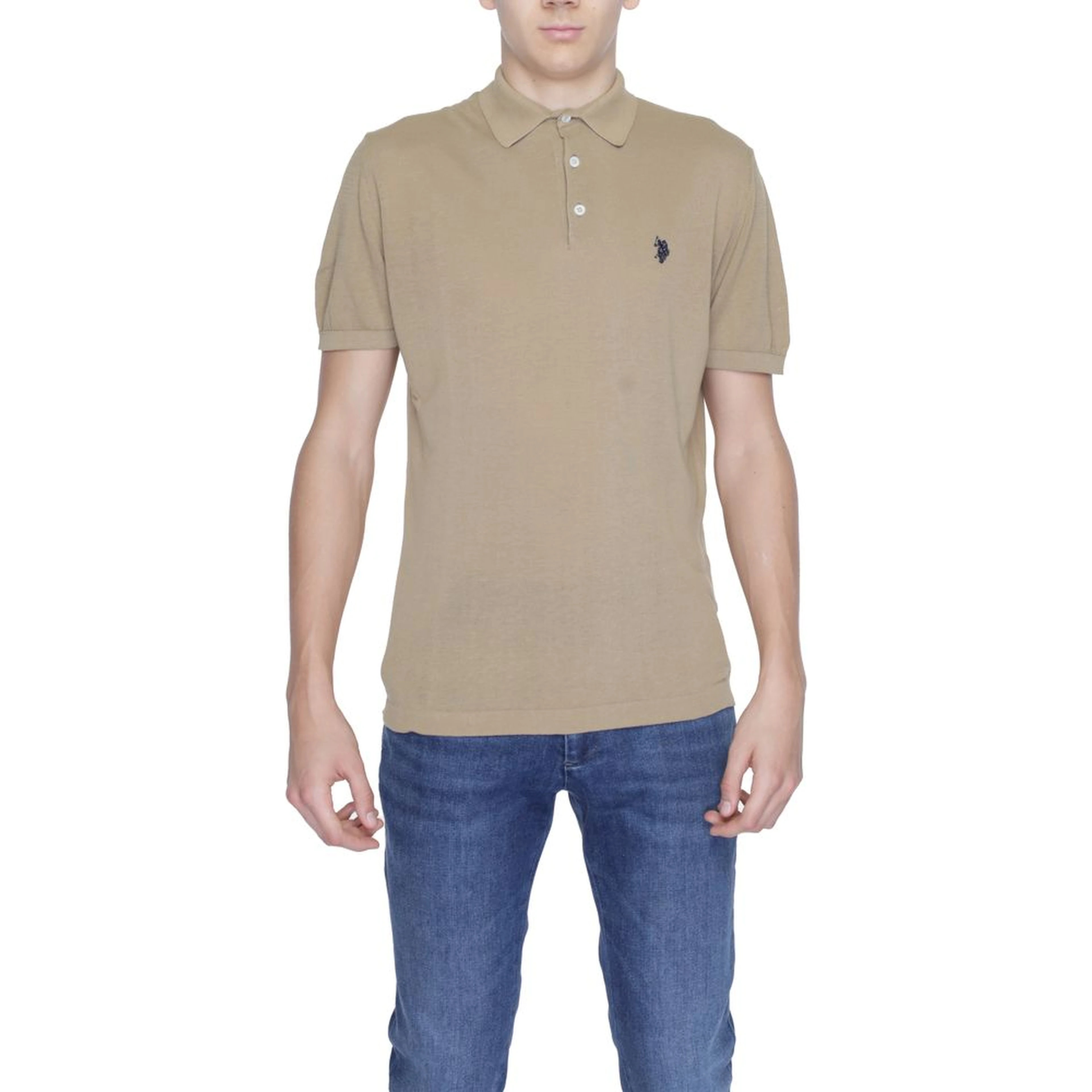 Beige Denim Shirt
