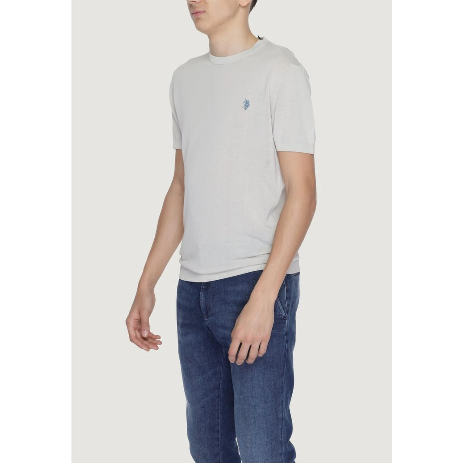 Gray Cotton T-Shirt