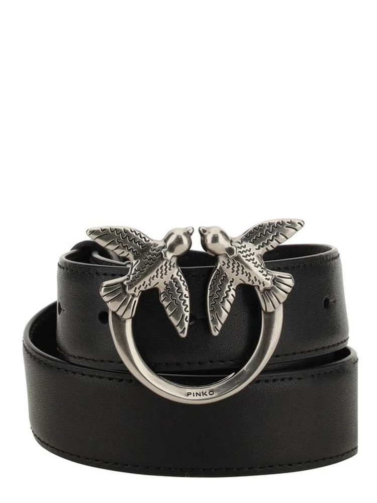 Black Calf Leather Bos Taurus Regular Belt